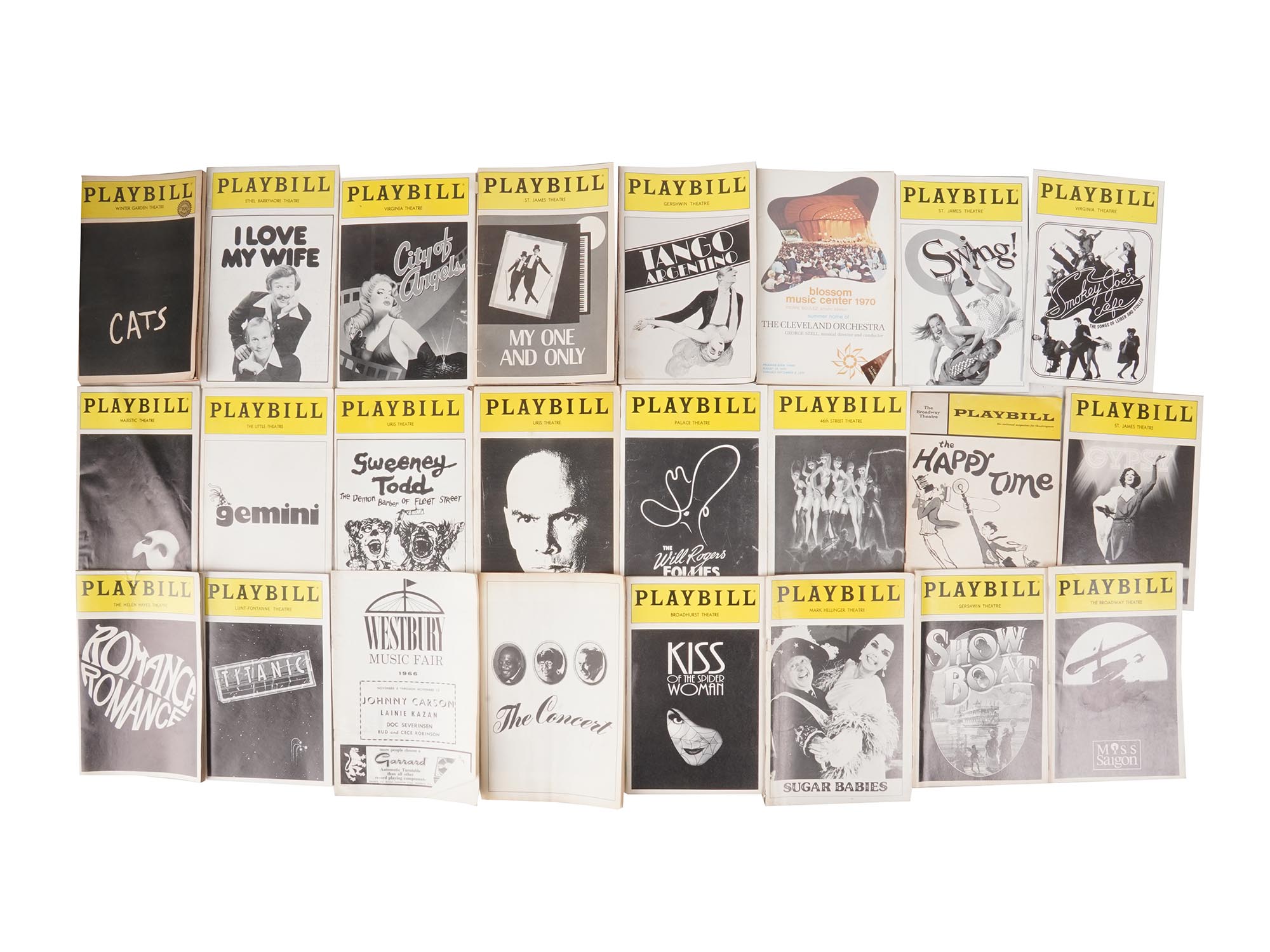 VINTAGE 1970S BROADWAY PLAYBILL THEATER MAGAZINES PIC-3